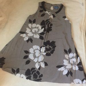 Vera Wang dress.  Grey/black/white Size 16